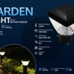 Motion Sensor Garden Light | 15W | Pipe | PC Body