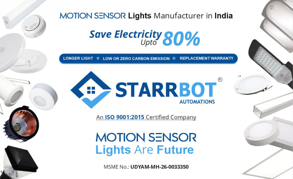 Motion Sensor Lights Manufacturer in India