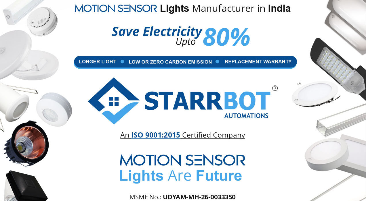Motion sensor lights manufacturer in India