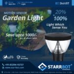 Motion Sensor Garden Light | 15W | Pipe | PC Body